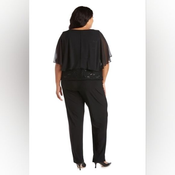 R&M Richards 5979W Plus Pinch Social Top NWT - Picture 9 of 15